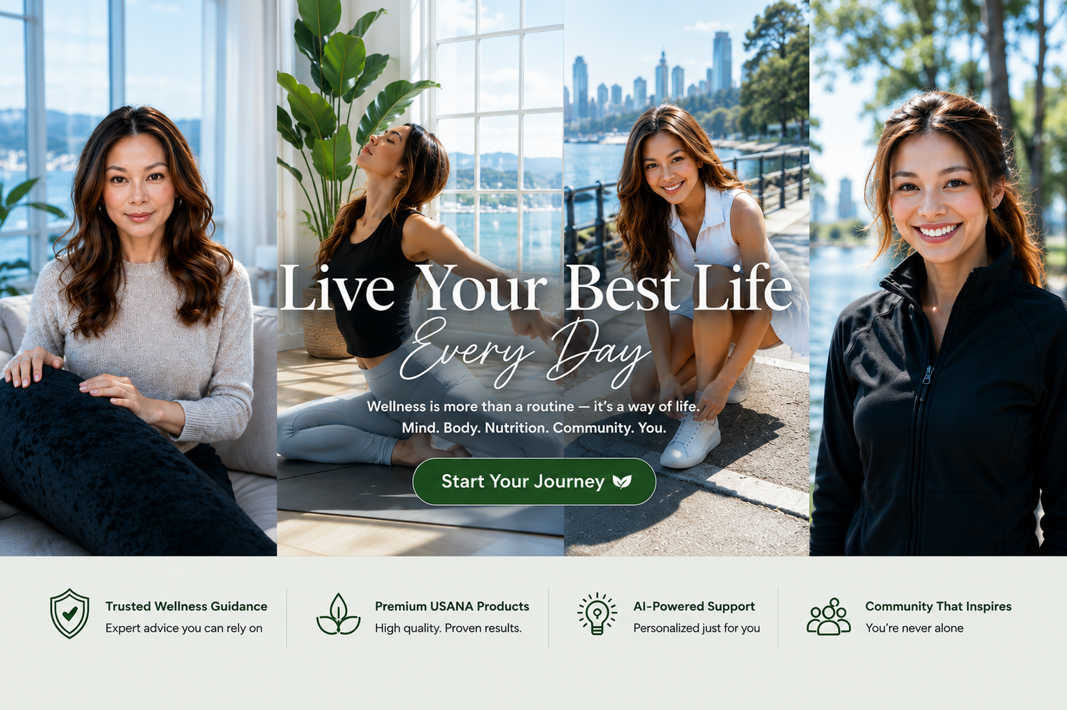 Zoey welcoming visitors to WonderfulLife Wellness